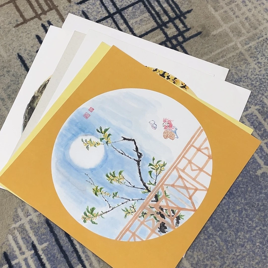 国画灵*福利999999福利卡纸……打包（6张）