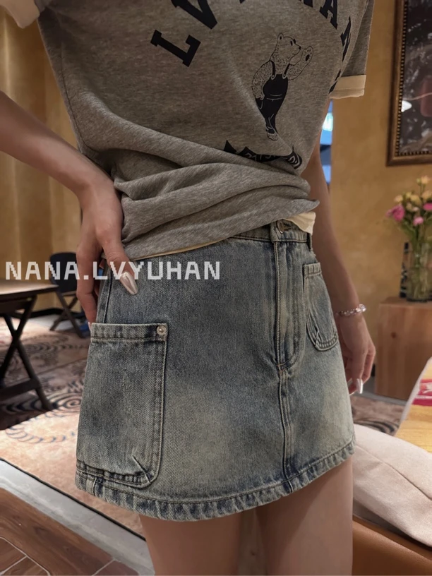 南油Cc NANA家浅色设计裤裙