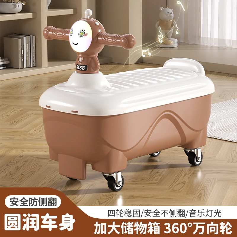 【收纳箱滑行车】扭扭车童车玩具1到3岁宝宝车儿童玩具