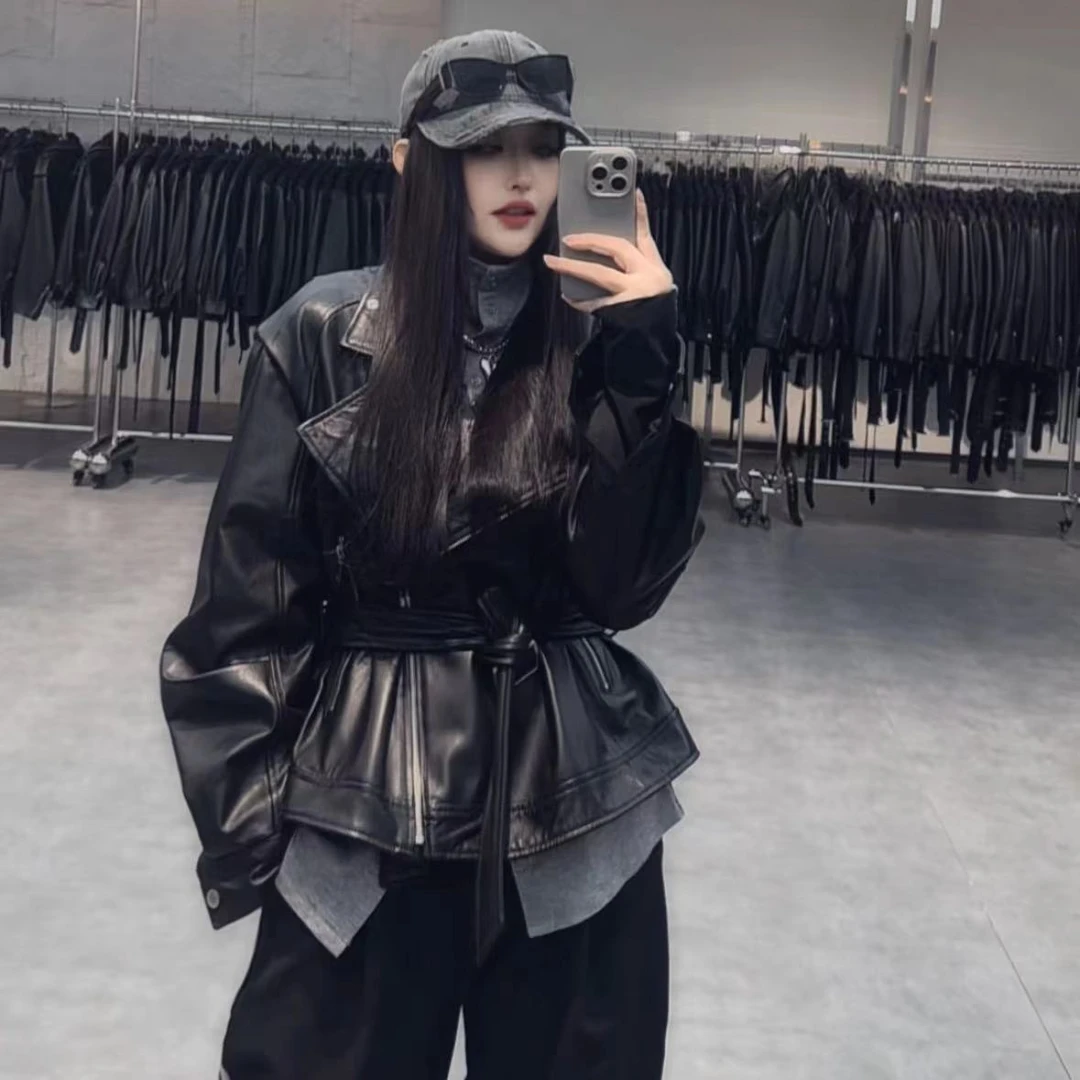 LL【女王优选】轻奢高端时尚气质设计师外套87873