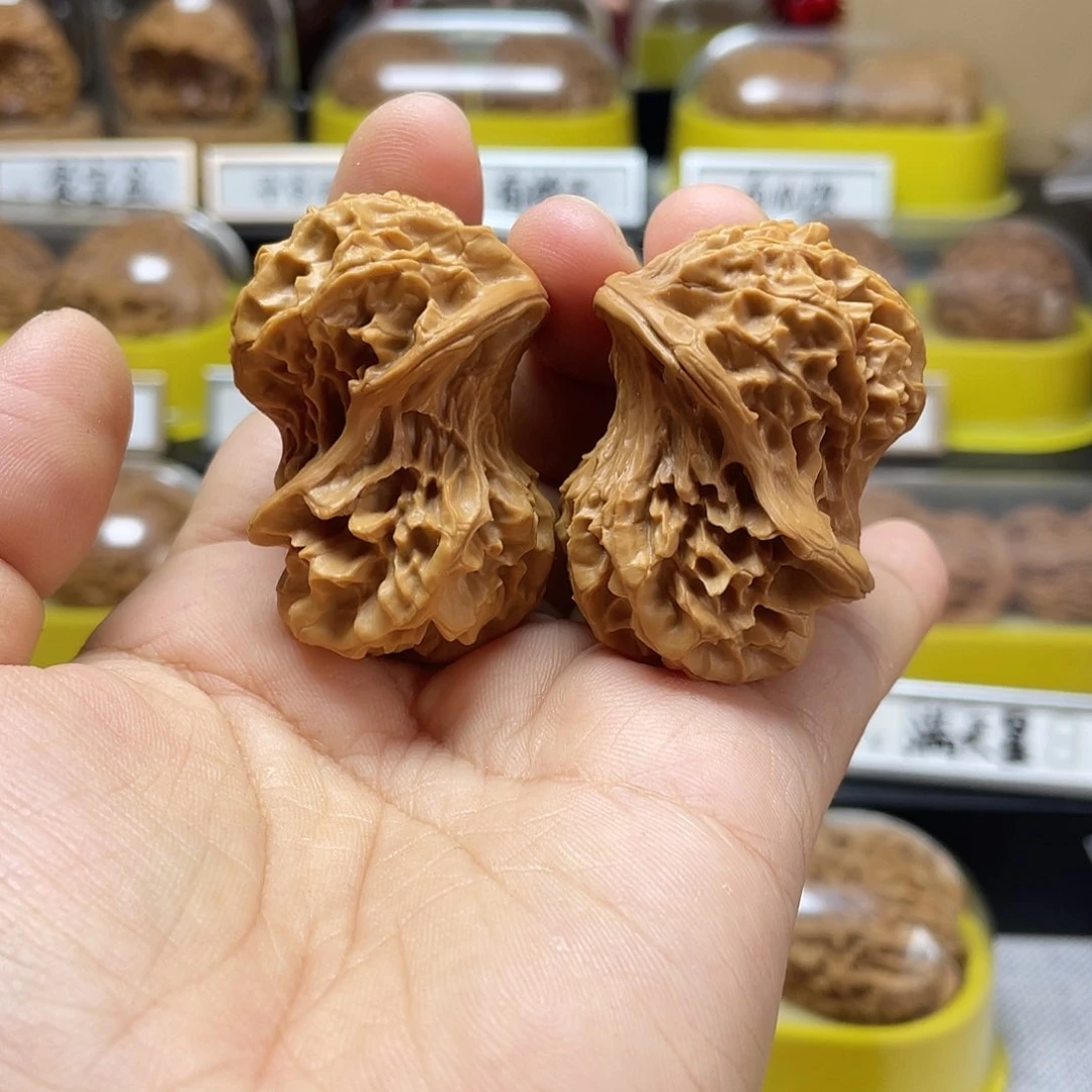 文玩核桃把件小鸟