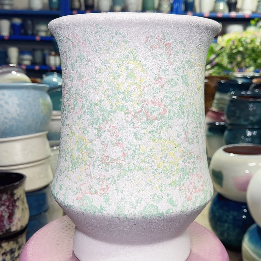 紫砂花盆高30口20