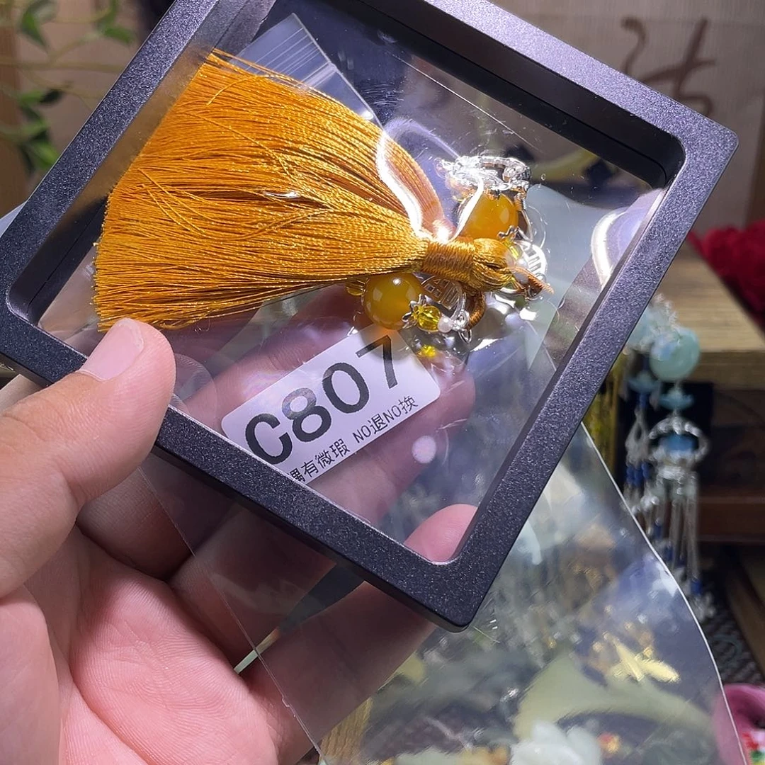 蛇纹石玉未镶嵌发饰๓****℘