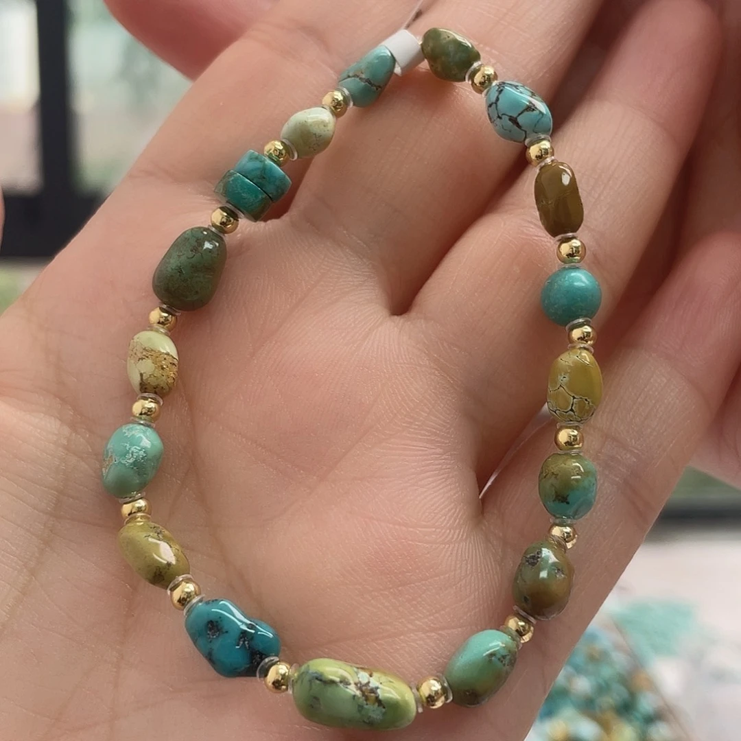 未镶嵌绿松石珠宝奇石