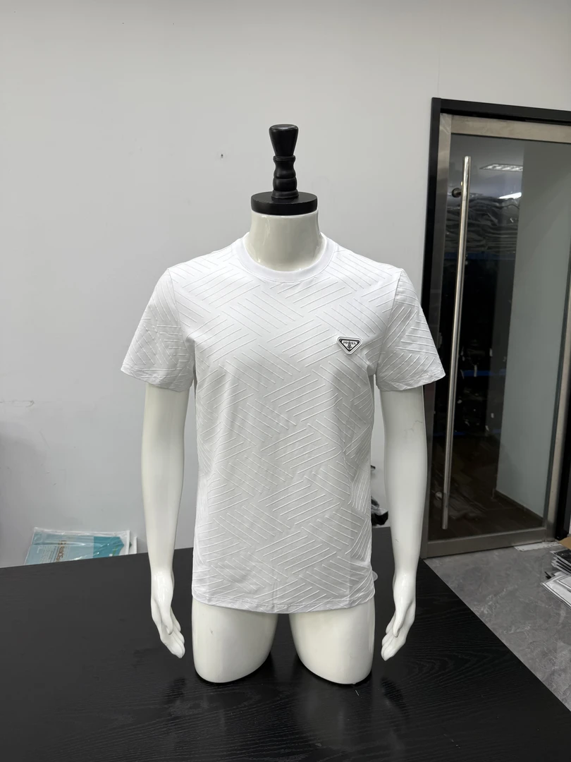 9258男士高品质夏季短袖时尚百搭透气半袖圆领