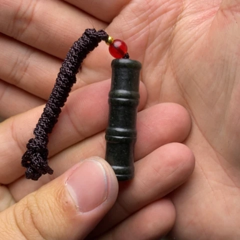 海***川和田玉未镶嵌颈饰