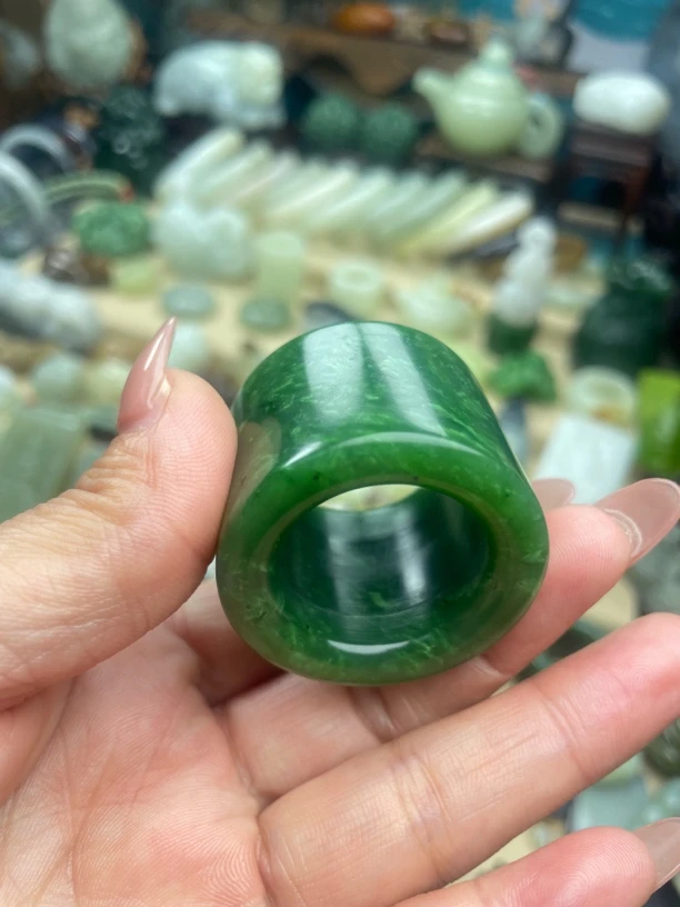 和田玉碧玉大扳指