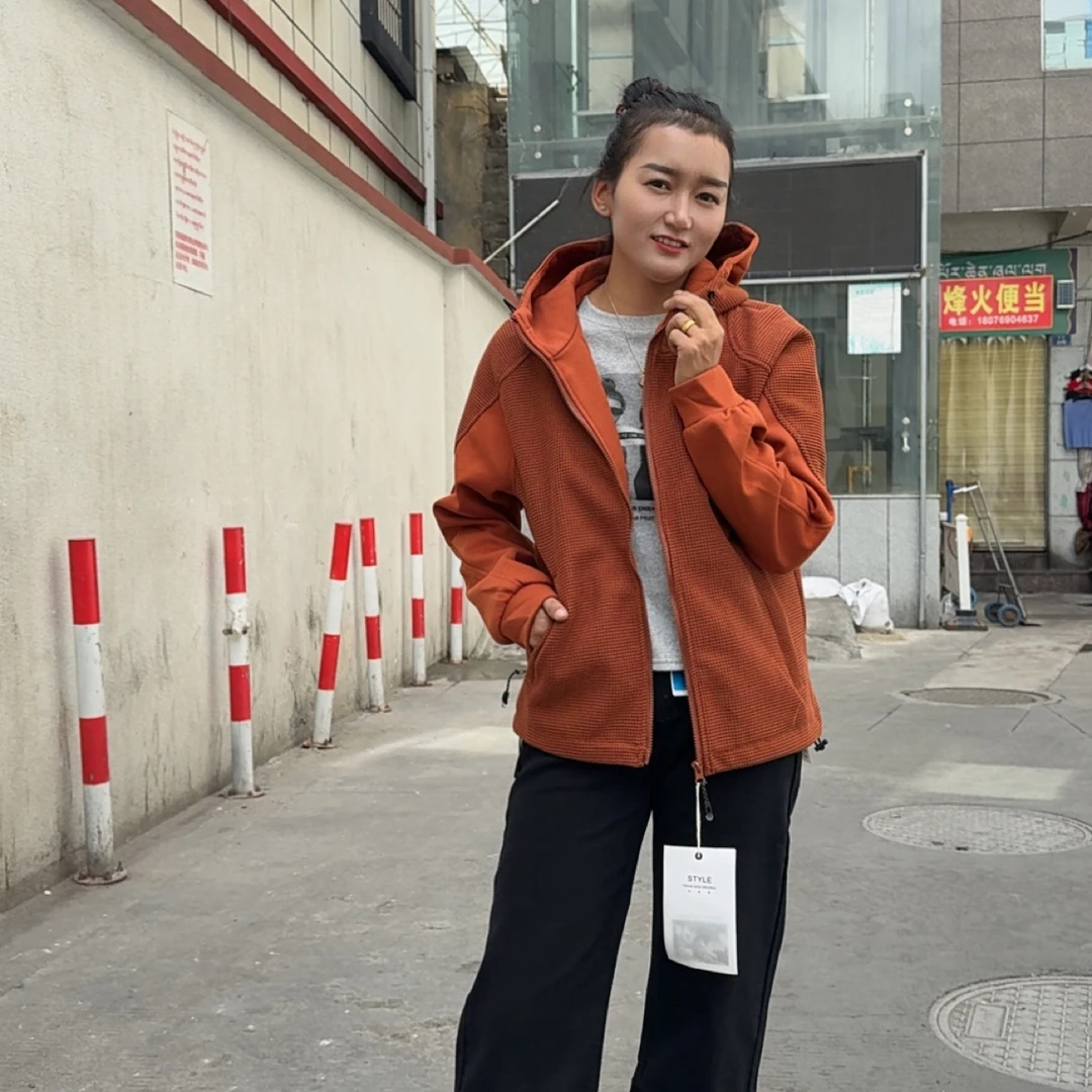 08【男女同款连帽外套加厚款】