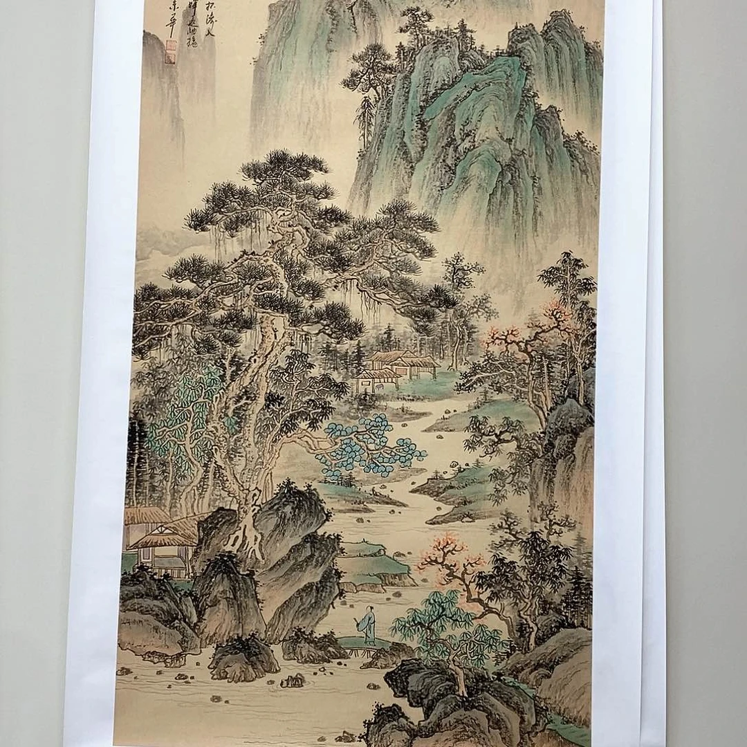 此***湘国画明锐四尺精品佳作