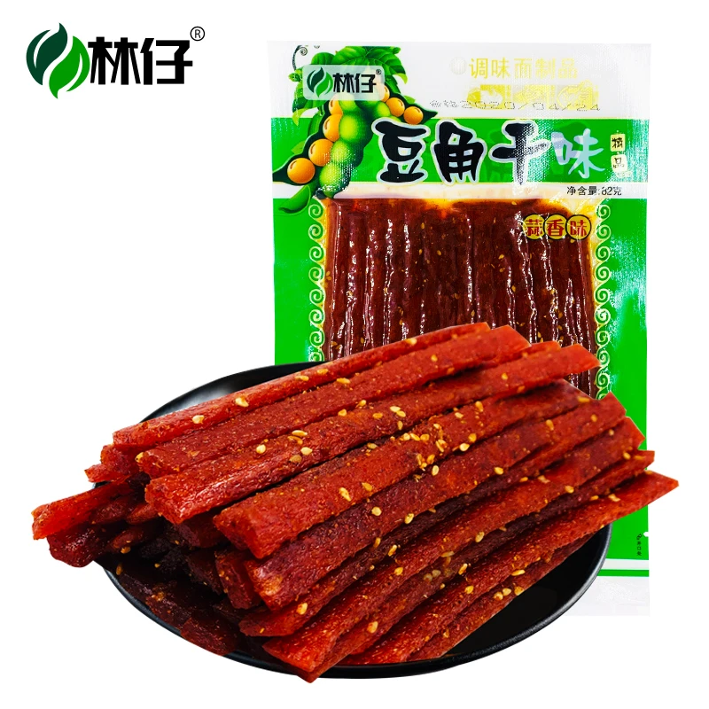 林仔豆角干辣条蒜香小包装零食手工麻辣儿时怀旧童年校园网红