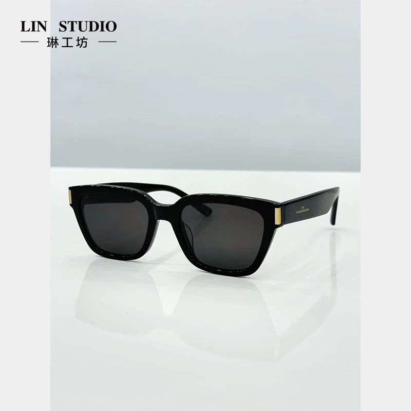 琳工坊 非金属珐琅婚庆饰品 “风恬”黑色墨镜时尚唐琳设计师