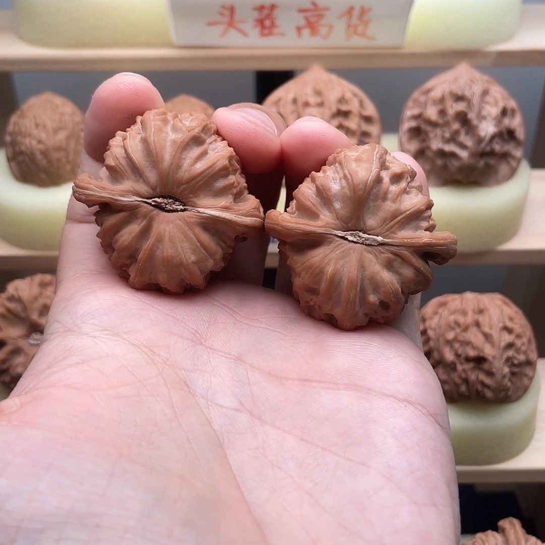 吊坠文玩核桃兀41全品白狮子