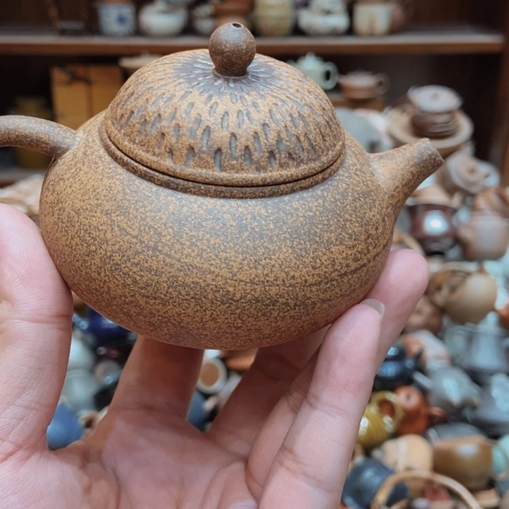 柴烧老岩泥高端茶器