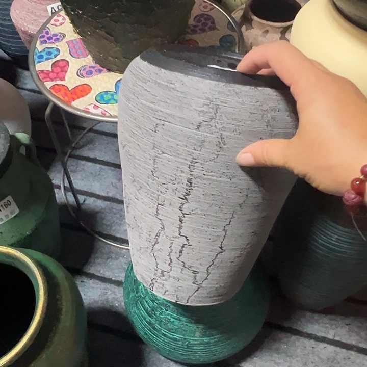 粗陶盆默认打孔高24口13