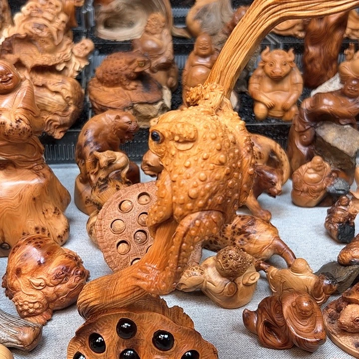 匠***园柏木手把件的设计和制作