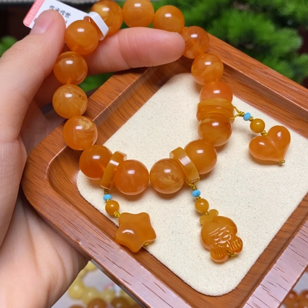 【闪购商品】手链蜜蜡未镶嵌手串