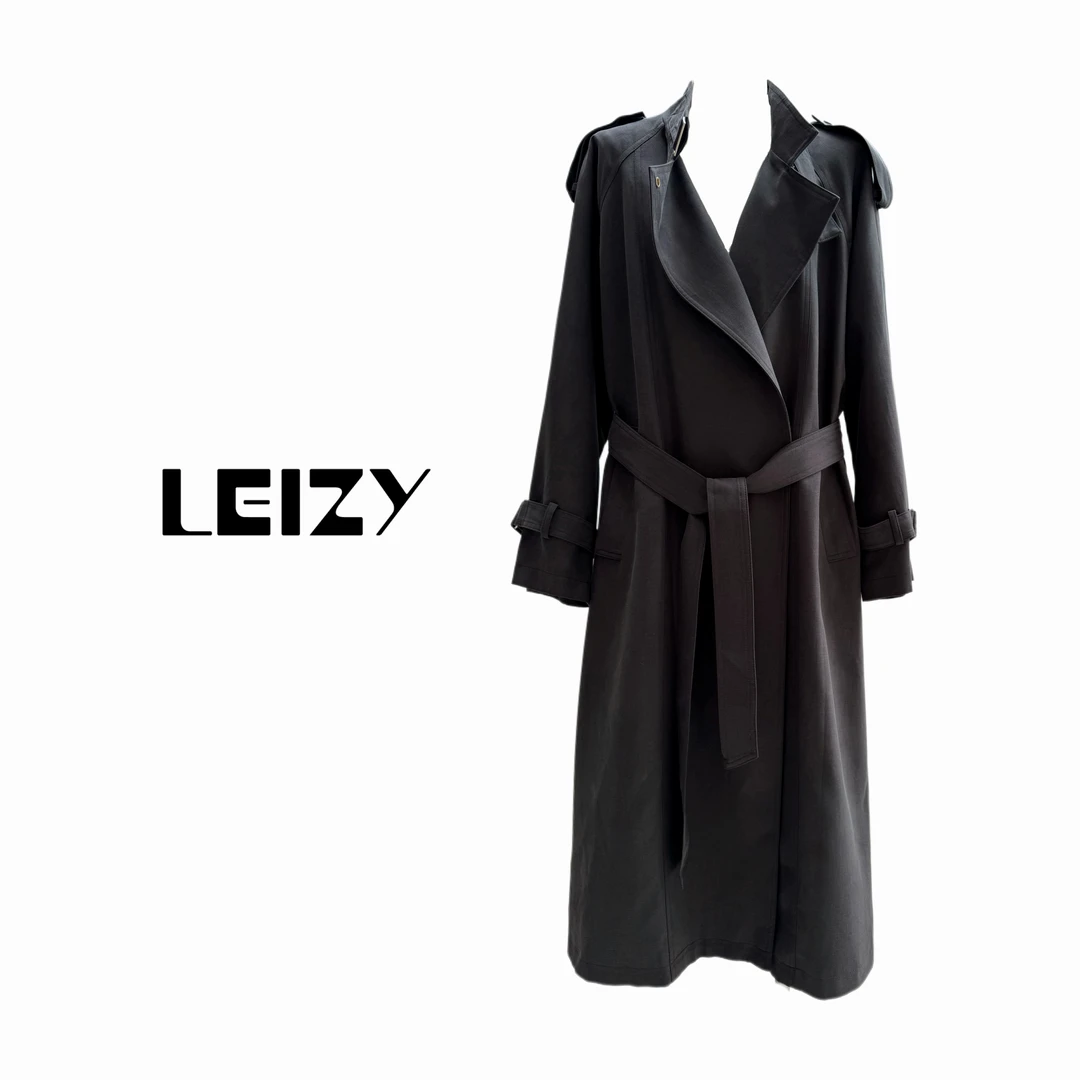 【LEIZY原创】“风度法则”-肩章风衣