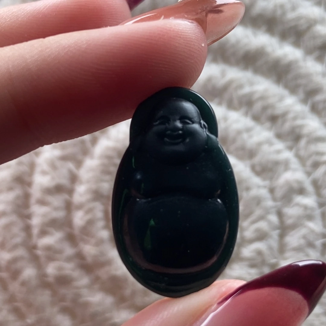 颈饰未镶嵌翡翠佛公