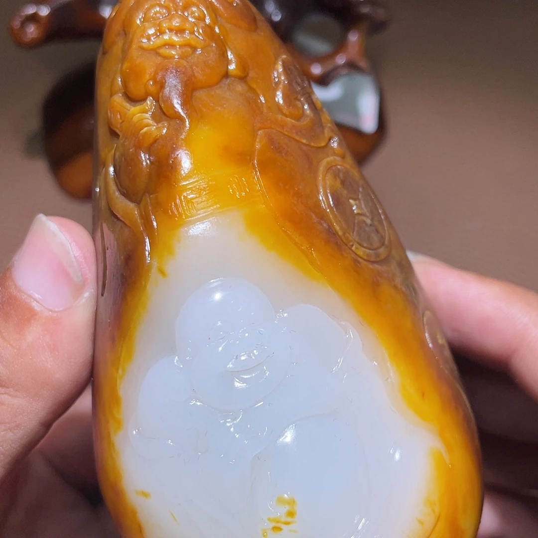 和田玉未镶嵌颈饰d2