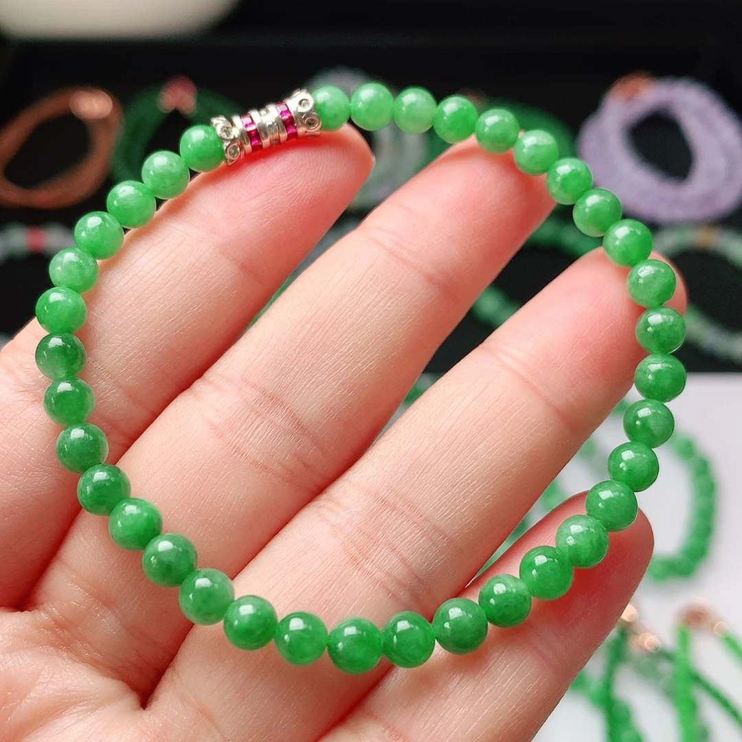 翡翠未镶嵌手链翡翠