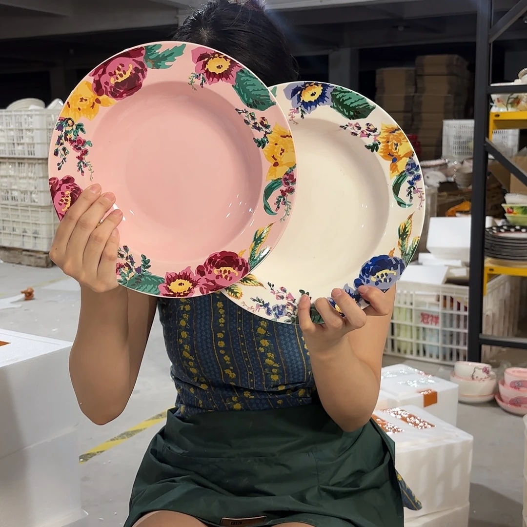 瓷微瑕陶瓷餐具釉下彩