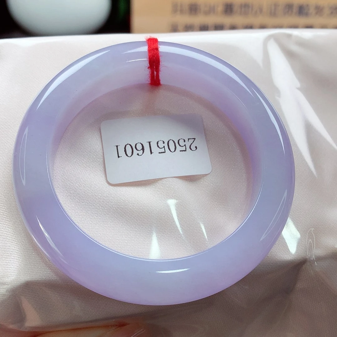 未镶嵌手镯翡翠，紫罗兰，紫霞仙子，种水好！厚10➕