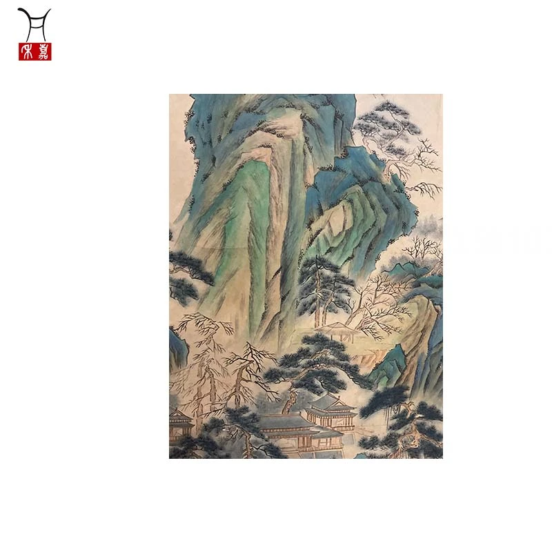 S1018山水立轴102x40/3.7平尺