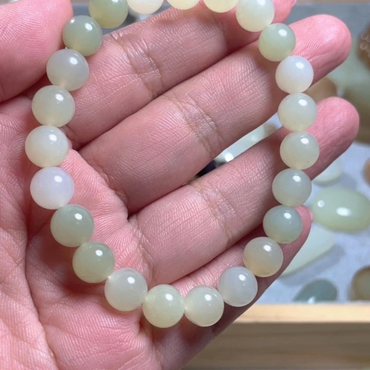 哈***笑未镶嵌和田玉（糖玉）珠宝半成品