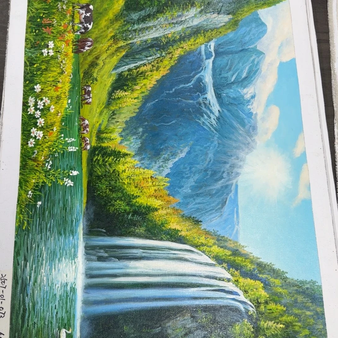 油画加油加油努力加油加油
