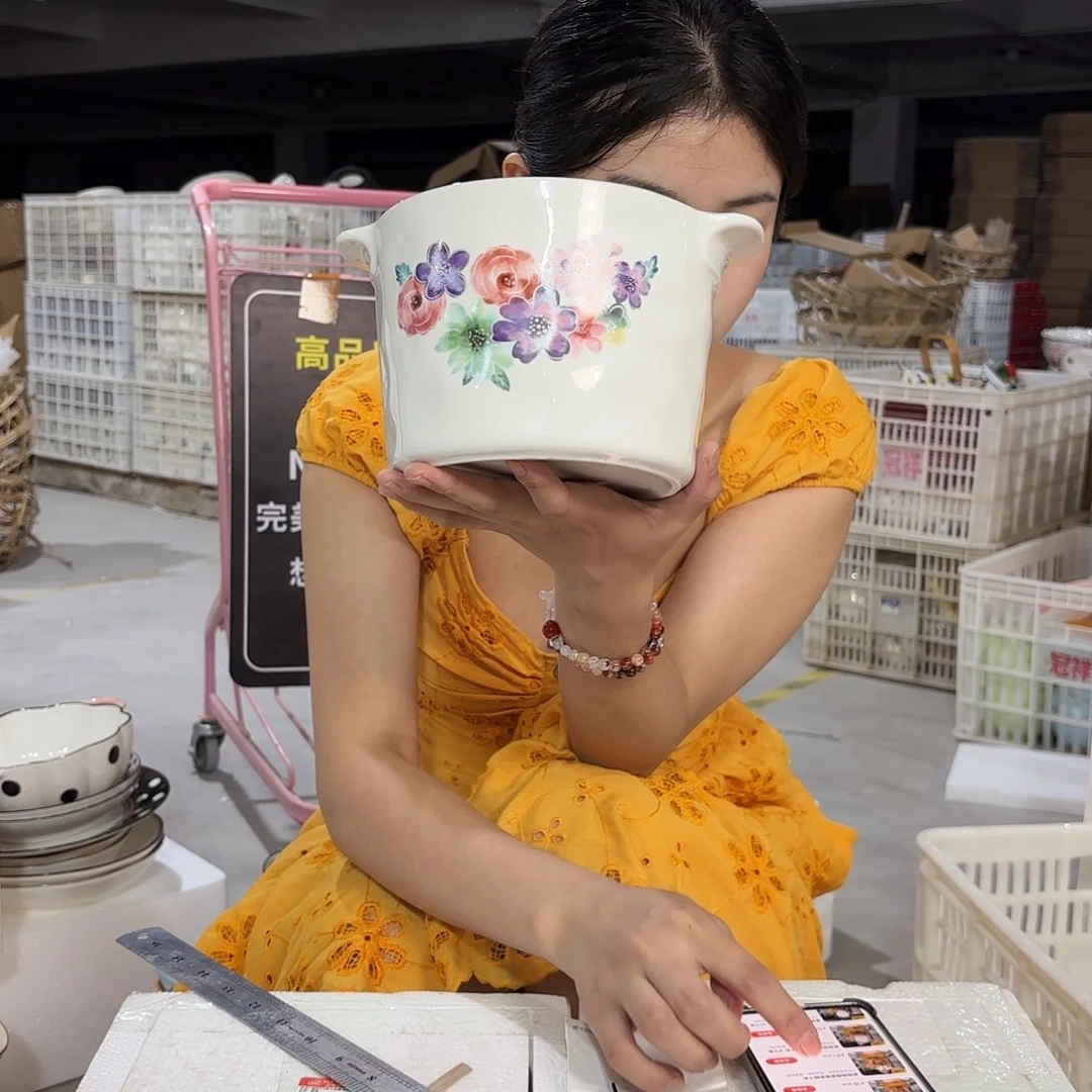 瓷微瑕陶瓷餐具釉下彩