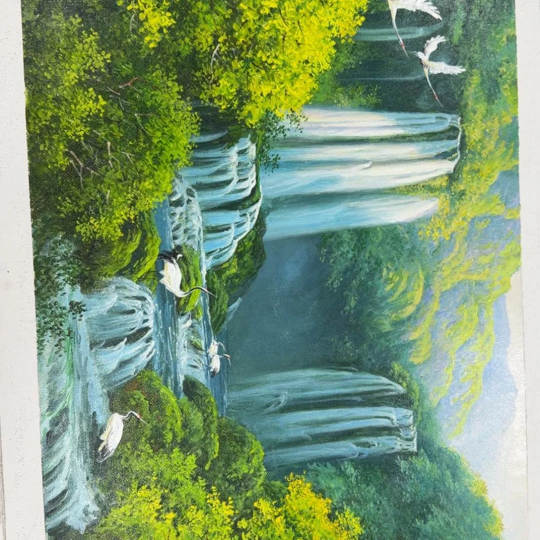 油画我的小伙伴都在