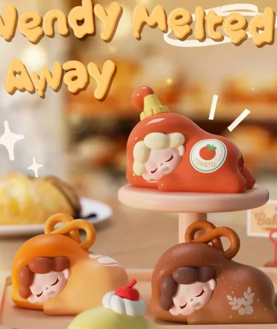 【拆盒】Wendy二代融化系列萌粒盲袋潮玩盲盒摆件礼物挂饰