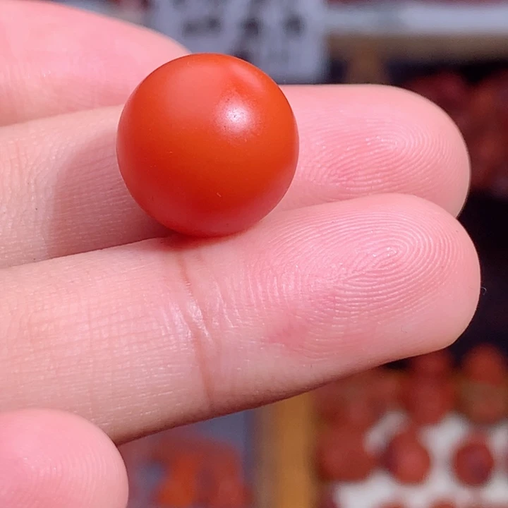 南红玛瑙未镶嵌南红单珠