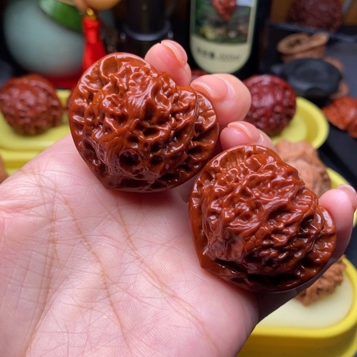 文玩核桃把件41宫灯