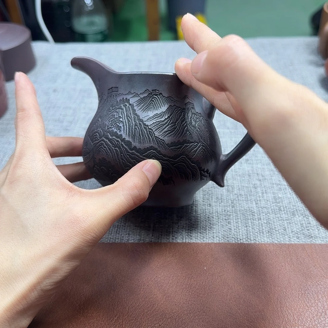 紫砂茶壶民间手艺人全手工制作