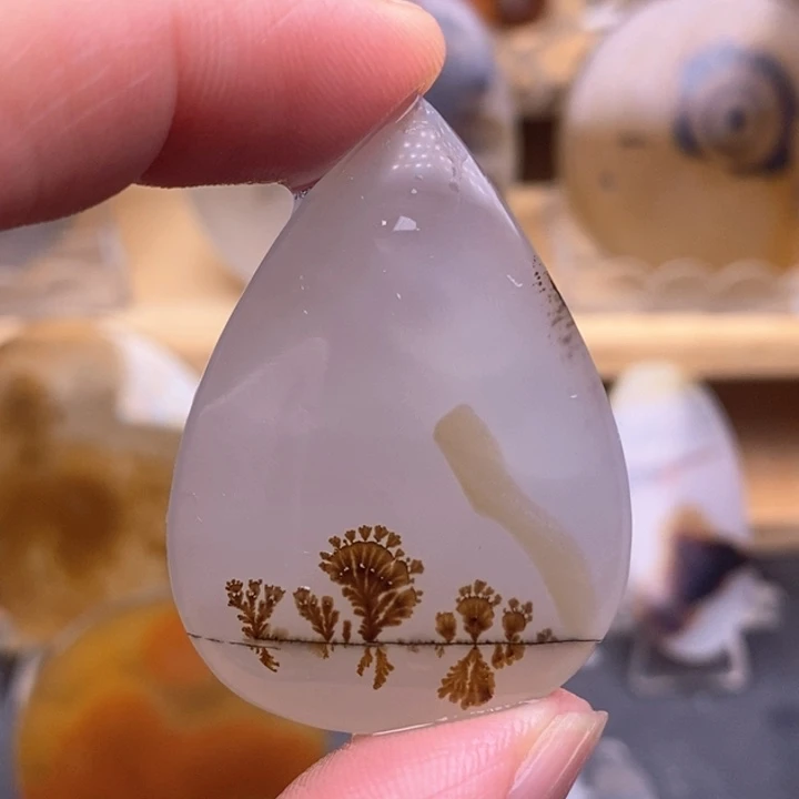 玛瑙/玉髓吊坠(不含链)未镶嵌