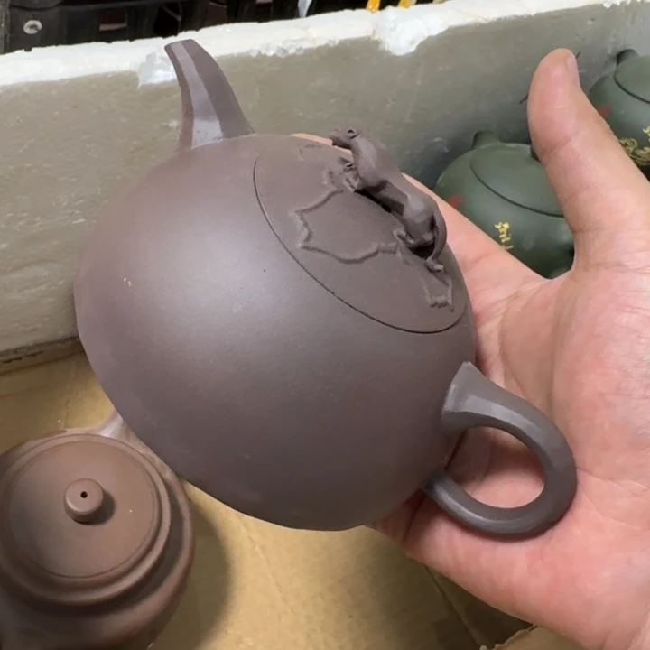 紫砂茶壶宜兴紫砂微瑕