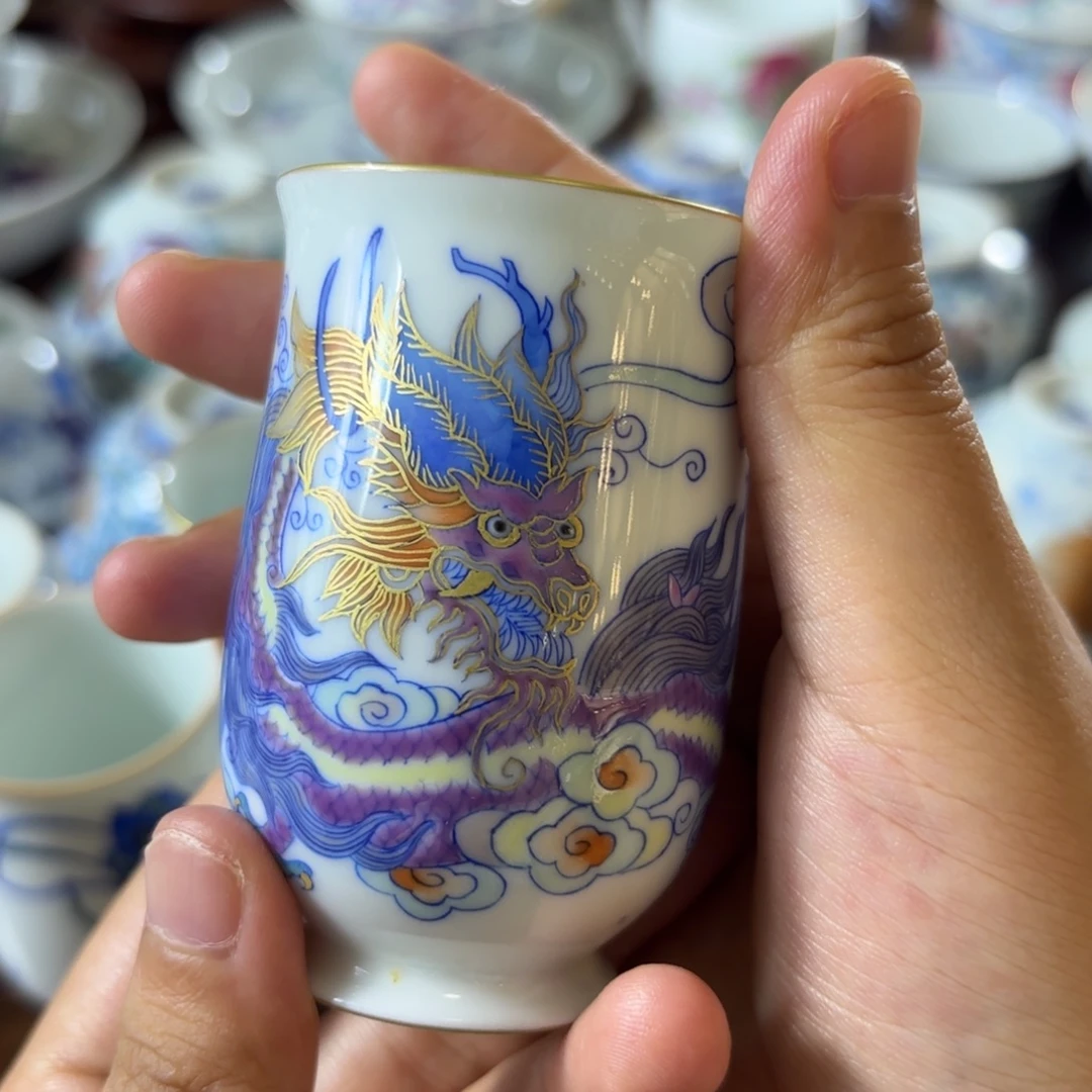 ****寶瓷799 紫龙主人杯………………