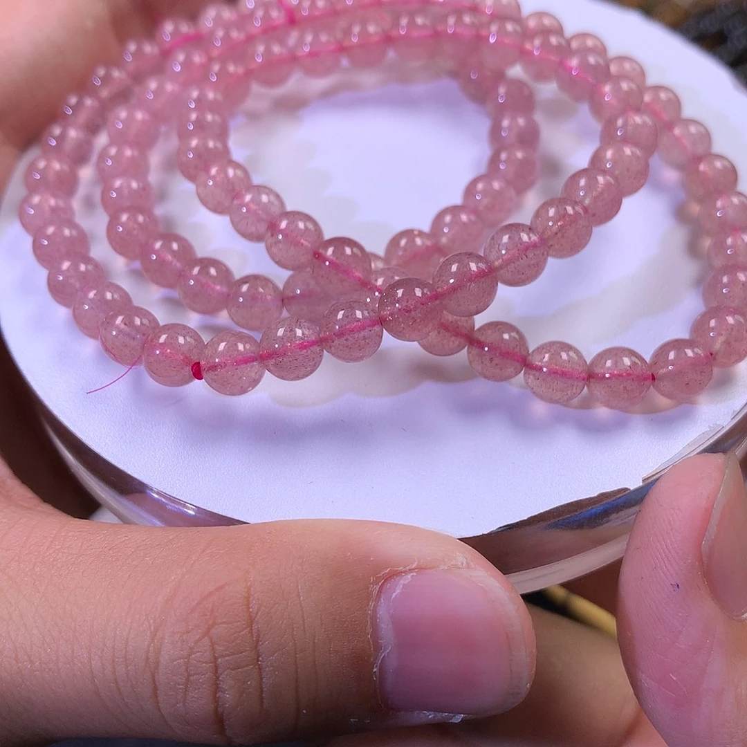 水晶手链未镶嵌天然