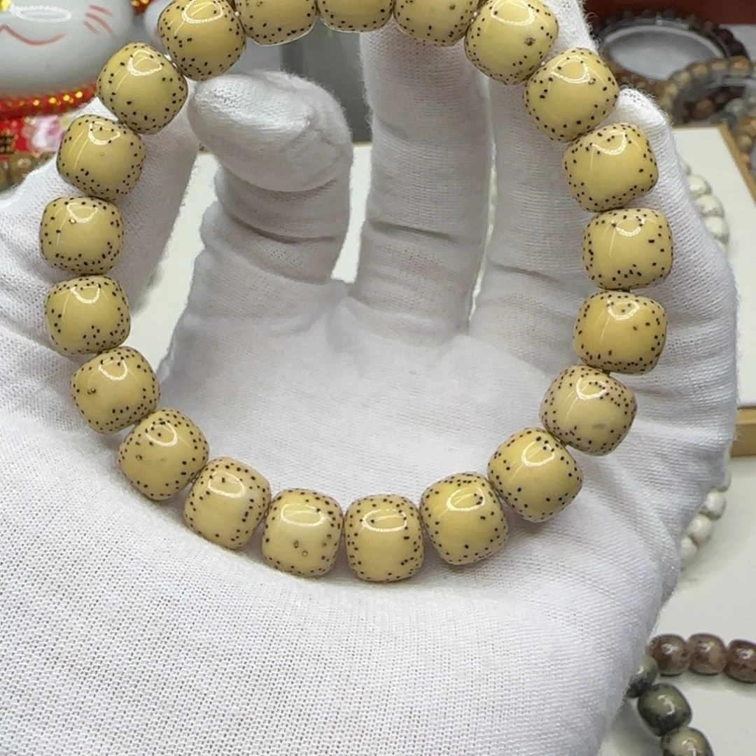 児***戲星月菩提手串原白半臂留白11×10