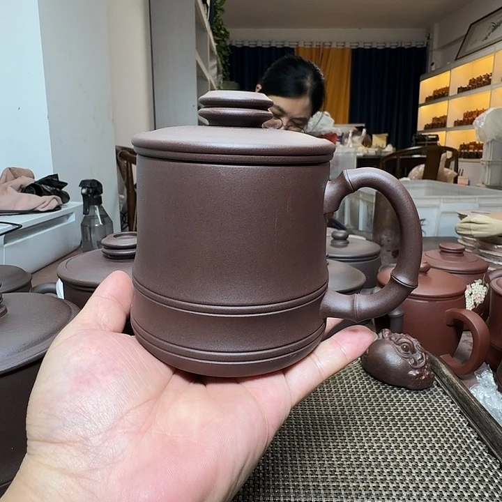 茶杯紫砂原矿紫砂