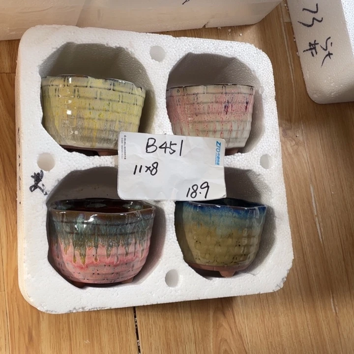 粗陶多肉花盆微瑕451