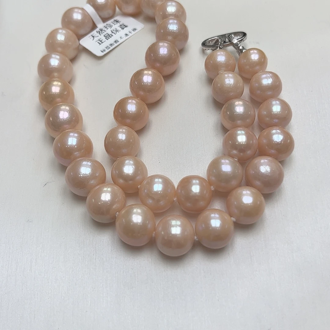 未镶嵌淡水珍珠颈饰11-14内 有核