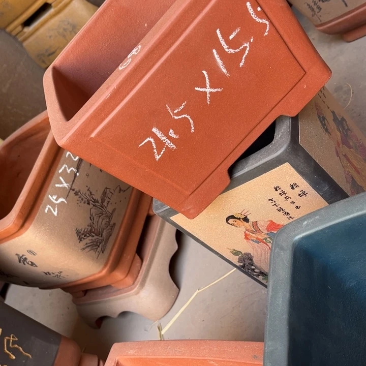紫砂花盆紫砂花盆