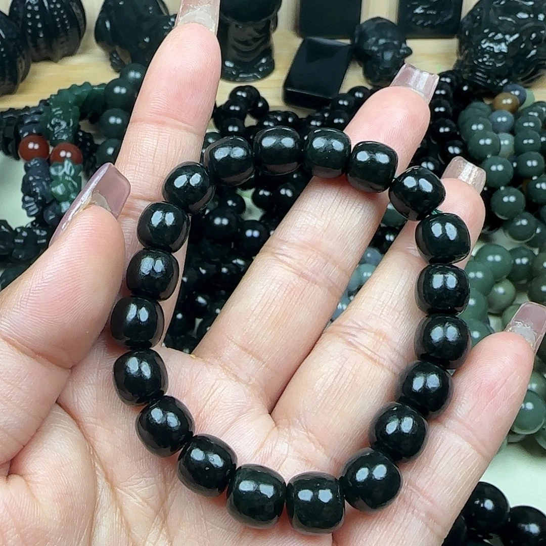 和田玉未镶嵌手串