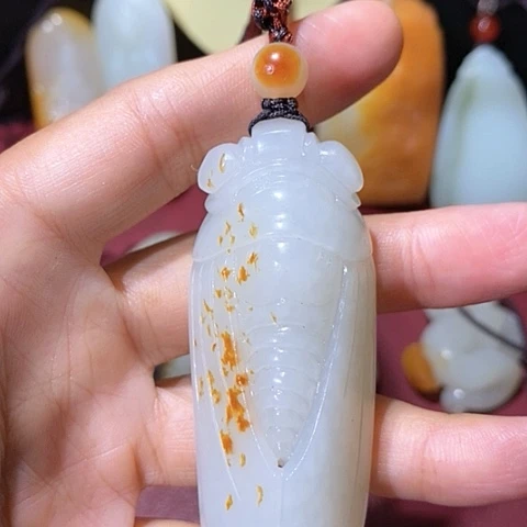 【闪购商品】未镶嵌和田玉挂件如***1