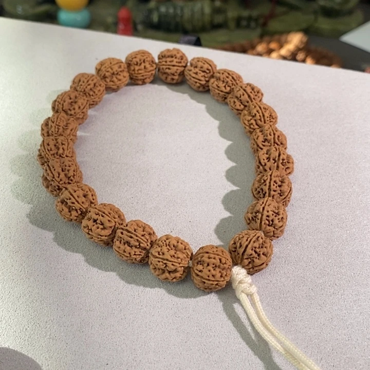 金刚菩提手串13mm到15mm赤玉梅花