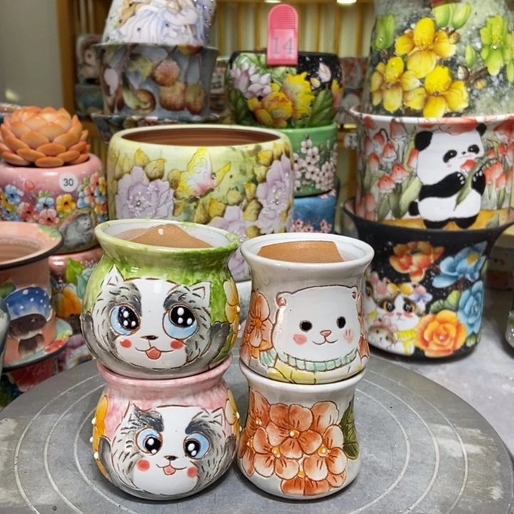 景德镇艺术手绘作品