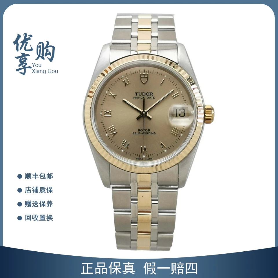 95新 TUDOR/帝舵 大表姐/帝舵王子与公主系列M74033-0009自动男表