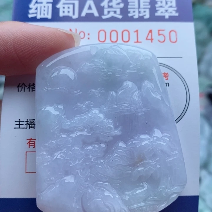 翡翠未镶嵌颈饰一
